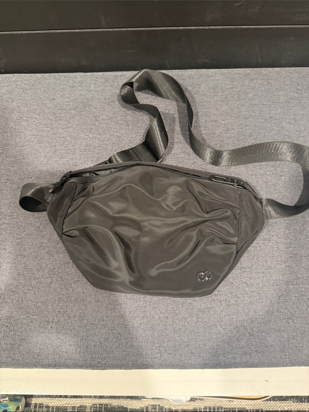 CALIA by Carrie Underwood Black Nylon Belt Bag